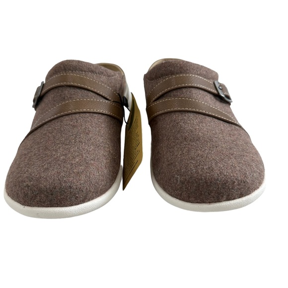 Spenco Aston Wool Slip-On Slides Tan Women’s Size 8.5B - Picture 7 of 16